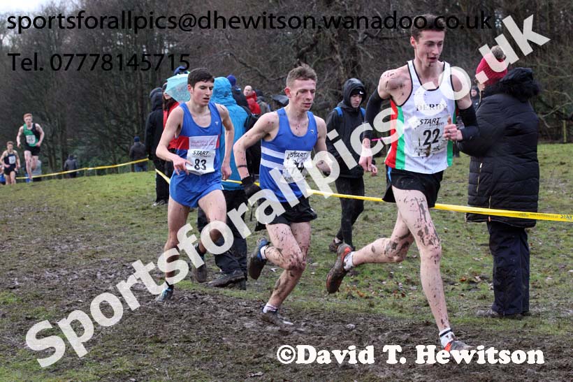 Mens under-20s Northern Cross Country, Knowsley Safari Park. Photo: David T. Hewitson/Sports for All Pics
